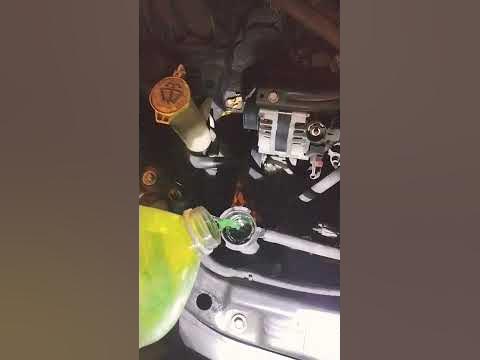 how to check antifreeze - YouTube
