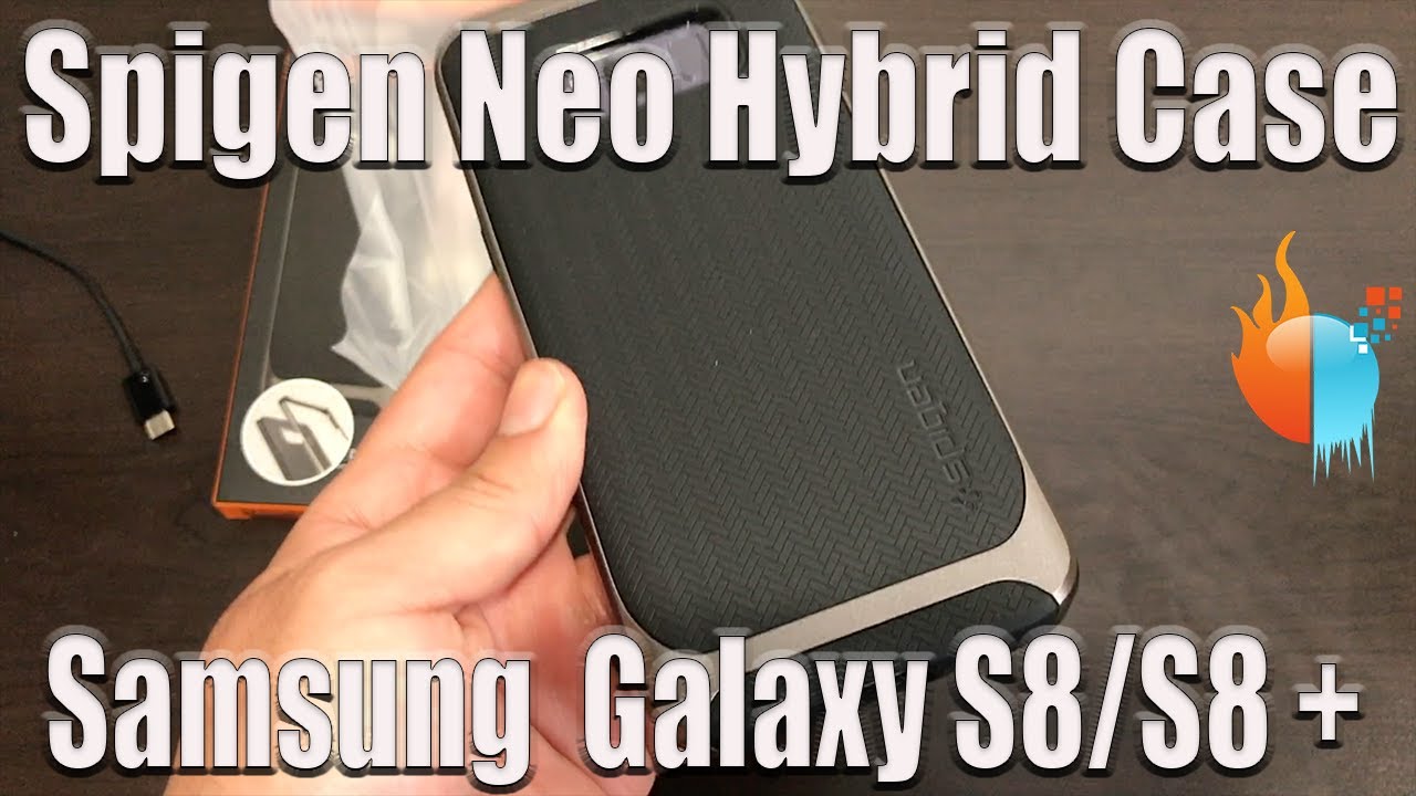 Samsung Galaxy S8 S8 Plus Spigen Neo Hybrid Gunmetal Case Review