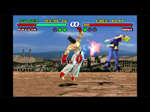 鉄拳2 カズヤであそぶ10連コンボ SteamDeck GamePlay