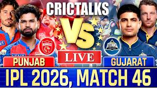 🔴 Punjab vs Gujarat, Live Match Today | IPL 2026 Live Commentary, PBKS vs GT Live Score