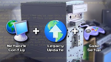 Using Legacy Update on the 2003 Packard Bell Desktop PC and Installing Games