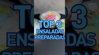 Top tres ensaladas preparadas