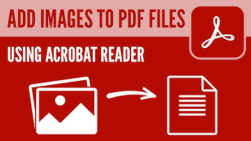 Add image or logo in a PDF file (Acrobat Reader)