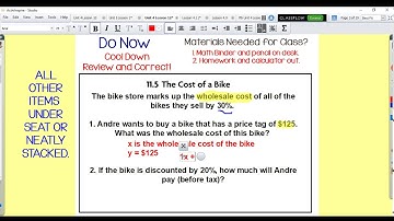 Lesson 11 Cool Down Video