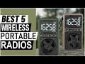 Top 5 Best Wireless Portable Radios in 2025