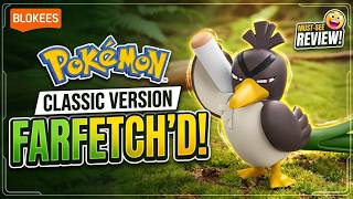The BEST Farfetch'd Figure Ever Blokees Classic Unboxing!