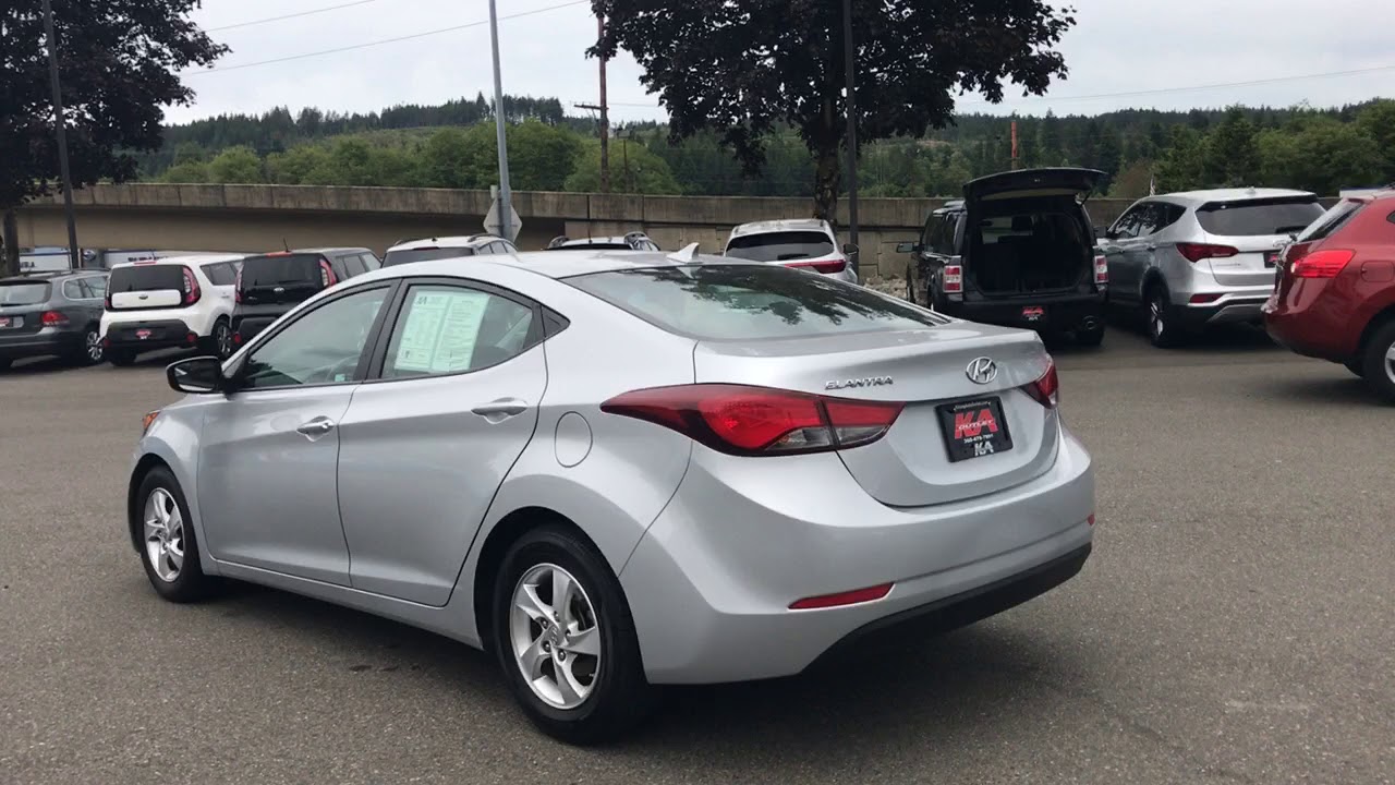 2014 Hyundai Elantra SE for sale in Gig Harbor Washington - YouTube