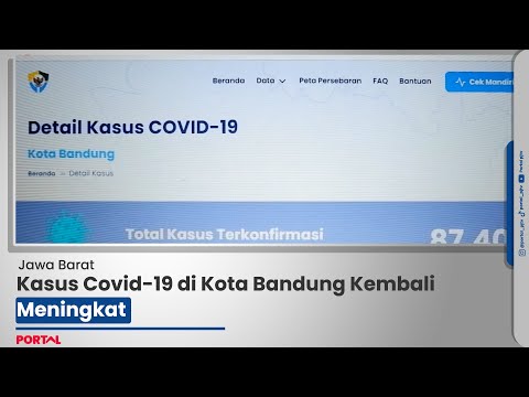 Kasus Covid 19 di Kota Bandung Kembali Meningkat