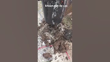 Khoan dẫn ép cọc bê tông. Liên hệ: 0986790098