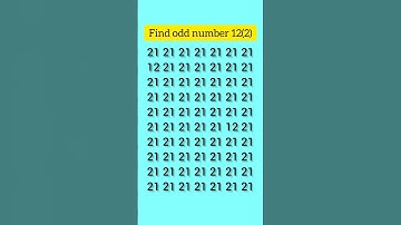 Only Puzzle Legends Can Find the Odd Number Here!