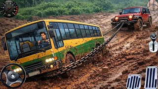 4×4 Offroad Jeep Driving Simulator 3D - Drive SUV 4×4 Jeep Offroad Game - Android Gameplay screenshot 5