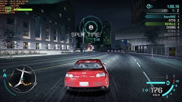 Need for Speed Carbon Walkthrough Part 5 - "Main Street - Circuit"