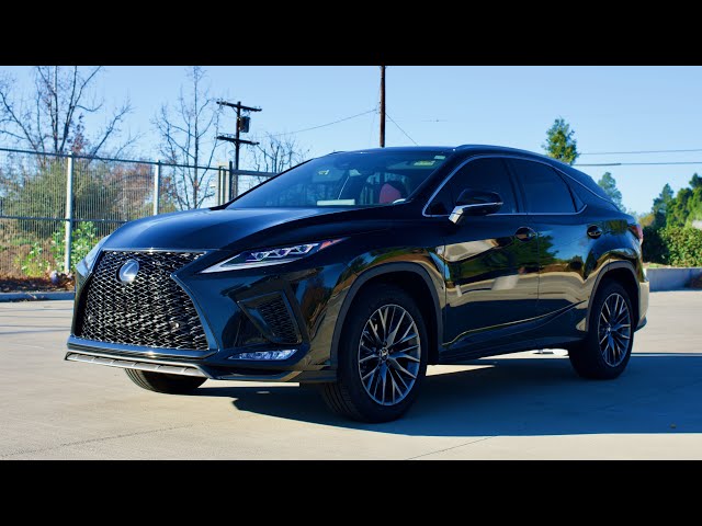 2022 Lexus Rx 350 F Sport Amazing Red