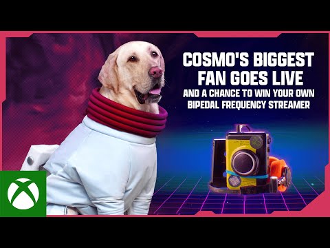 Cosmo's Biggest Fan Goes Live with PC Game Pass. Join to win your own Bipedal Frequency Streamer