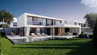 Luxury 4 bed 3 bath villa in Catalkoy northern Cyprus 