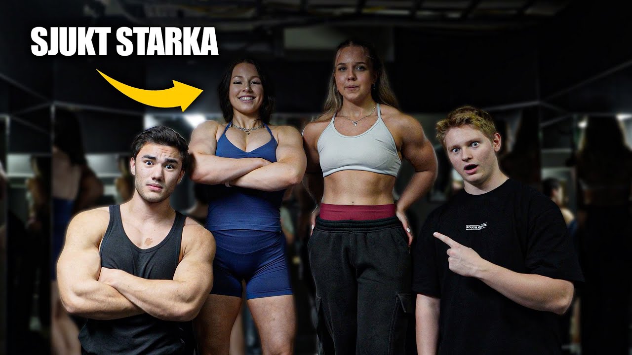 Tränar med Sveriges Starkaste Tjejer (160kg Bänk)