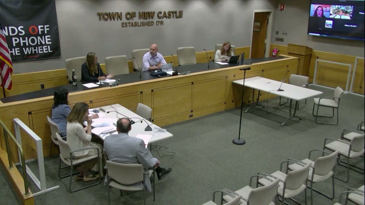 Town of Board of New Castle Work Session & Meeting 7/13/21 YouTube