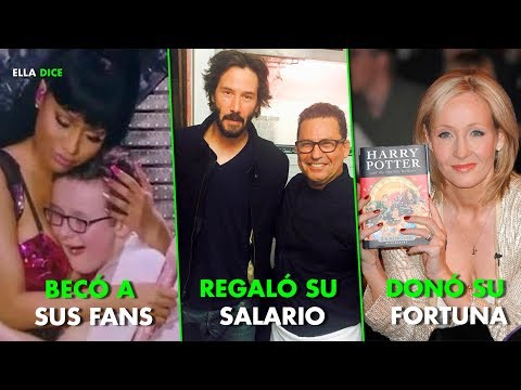 Video: 9 actores que son extremadamente generosos