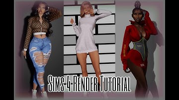 OLD - Sims 4 Blender Render tutorial/walkthrough - NEW 2022 VIDEO NOW UPLOADED