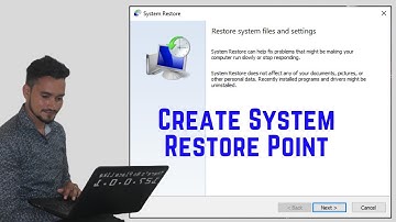 How to Create a System Restore Point - Windows 10 -  #windows10