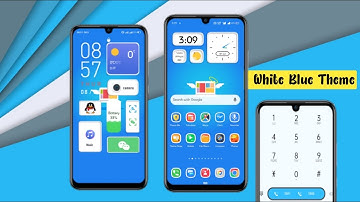 white Blue Theme For oppo And Realme || Without 5 min Trial