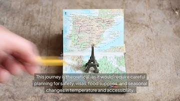 The longest walkable distance on Earth