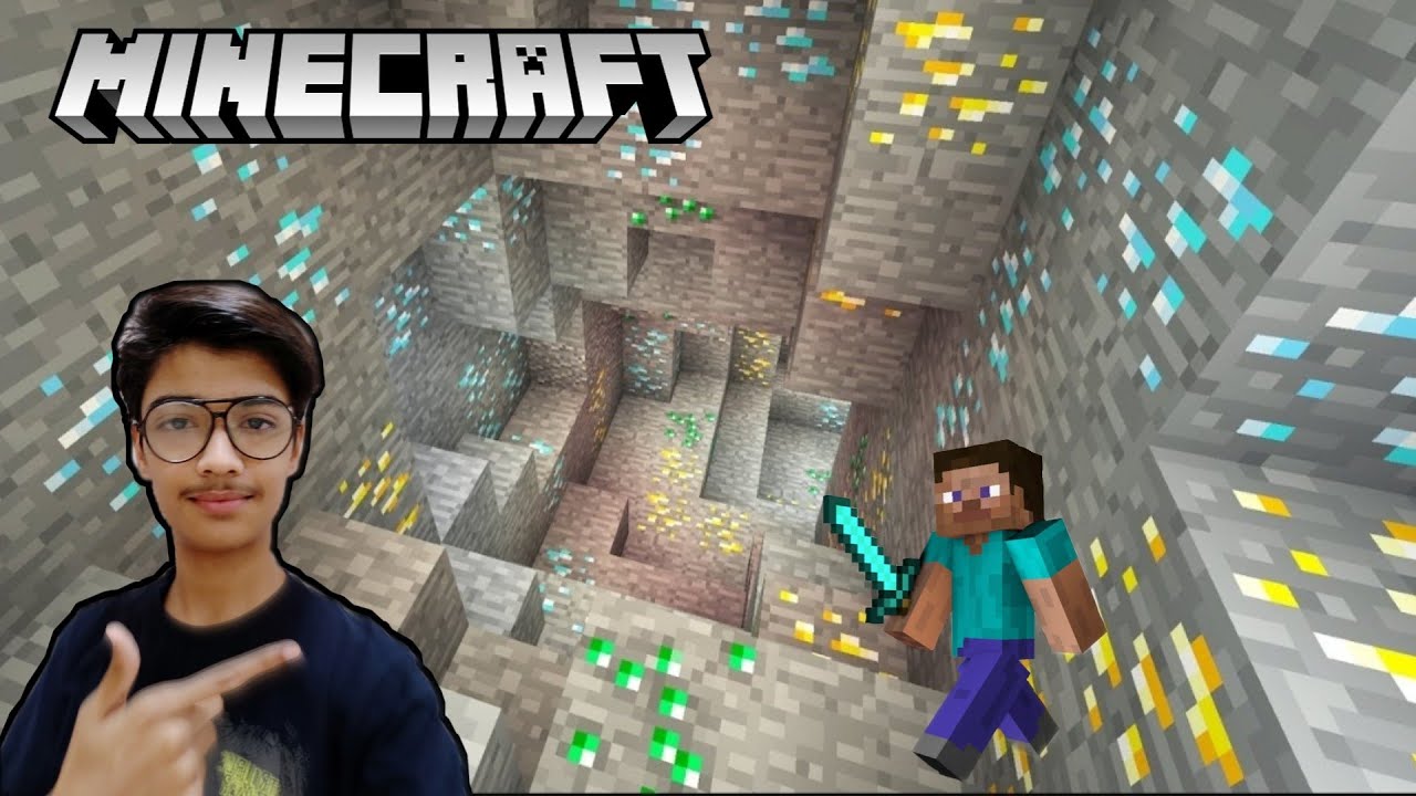 Day 2 survival Minecraft found a diamond cave | killerboss77 - YouTube