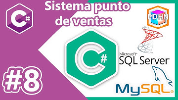 Como crear un sistema punto de ventas en C# con MySQL & SQL Server #8
