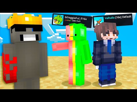 Usé TEXTURE PACKS de YOUTUBERS