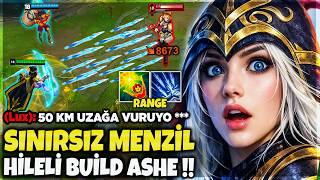 HARİTANIN YARISINDAN VURAN ASHE !! SINIRSIZ MENZİL BUILD !! ASHE MİLİO
