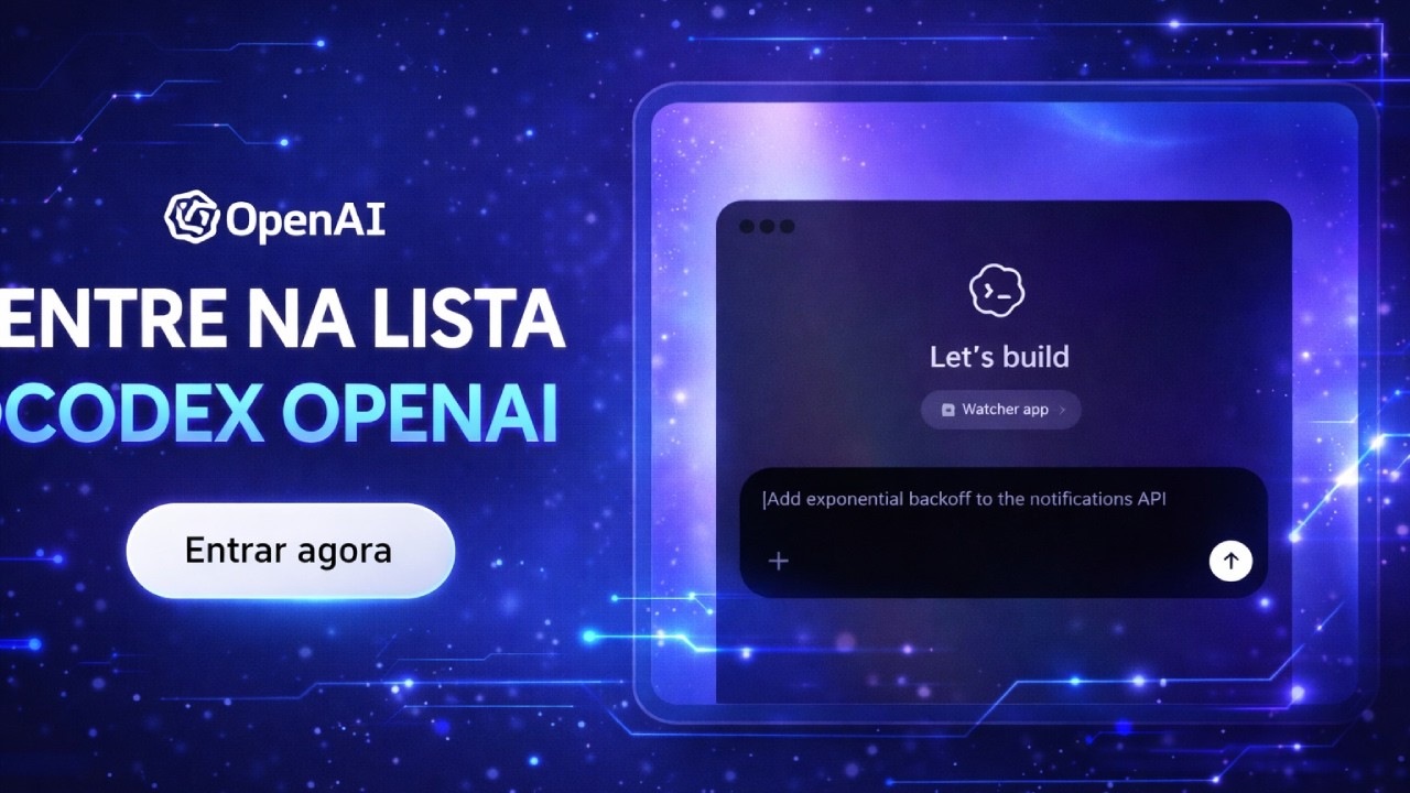 Como Entrar na Lista de Espera do Codex da OpenAI (Passo a Passo ...