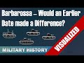 [Barbarossa] Would an Earlier Date made a Difference?