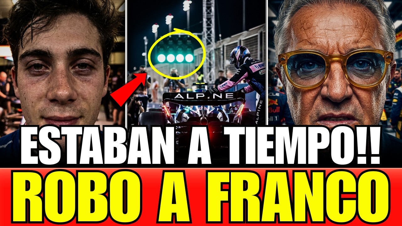 ¡ROBO TOTAL a Franco COLAPINTO! El MECANICO TOCÓ el AUTO a TIEMPO Sancion DESPROPORCIONADA de la FIA
