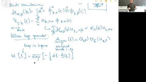 TMS21 Lecture 10. Titus Neupert. Topology Bands from homotopy theory, part 1.