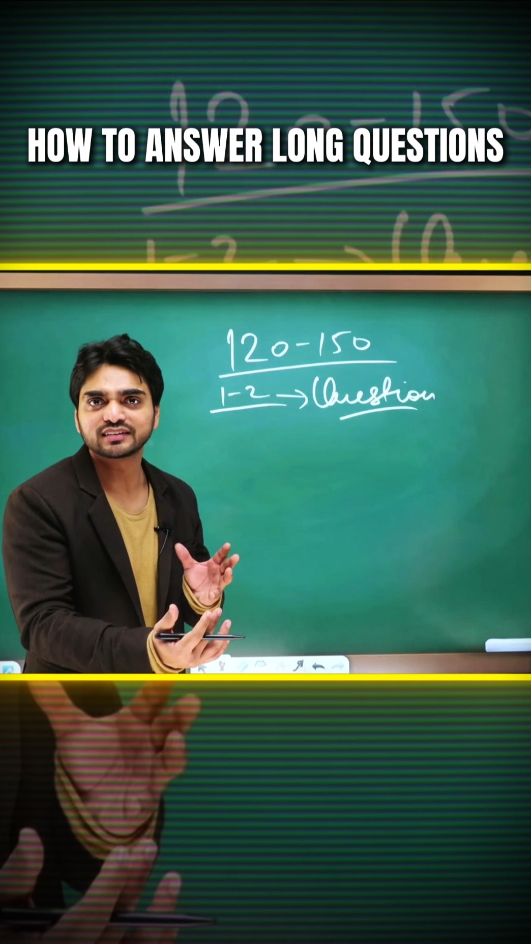 How to answer long questions ? Trick revealed ? by @DearSir #shorts #dearsir #examtime