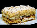 Торт Наполеон с малиной на Новый Год - Рецепт Бабушки Эммы