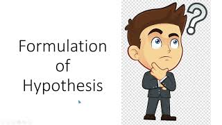 How to formulate null and alternative hypotheses