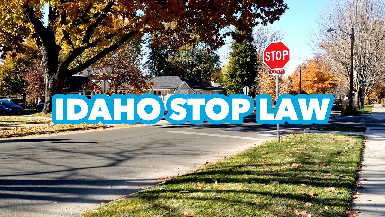 Understanding the Idaho Stop Law YouTube