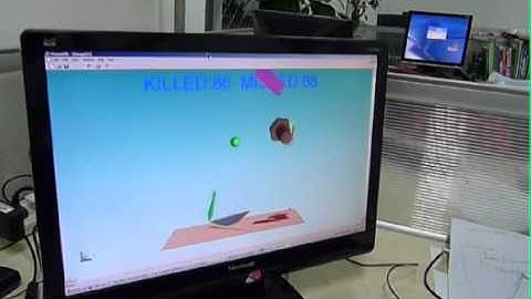 Vege-Slasher: a 3D slashing game w/ KINECT on PC