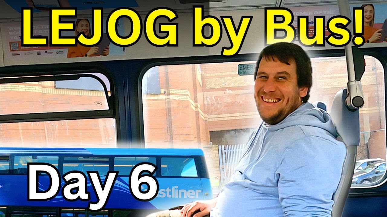 Land's End to John O'Groats BY BUS Day 6 - The North East of England