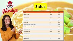 Wendy’s Menu Prices NEWEST thumbnail