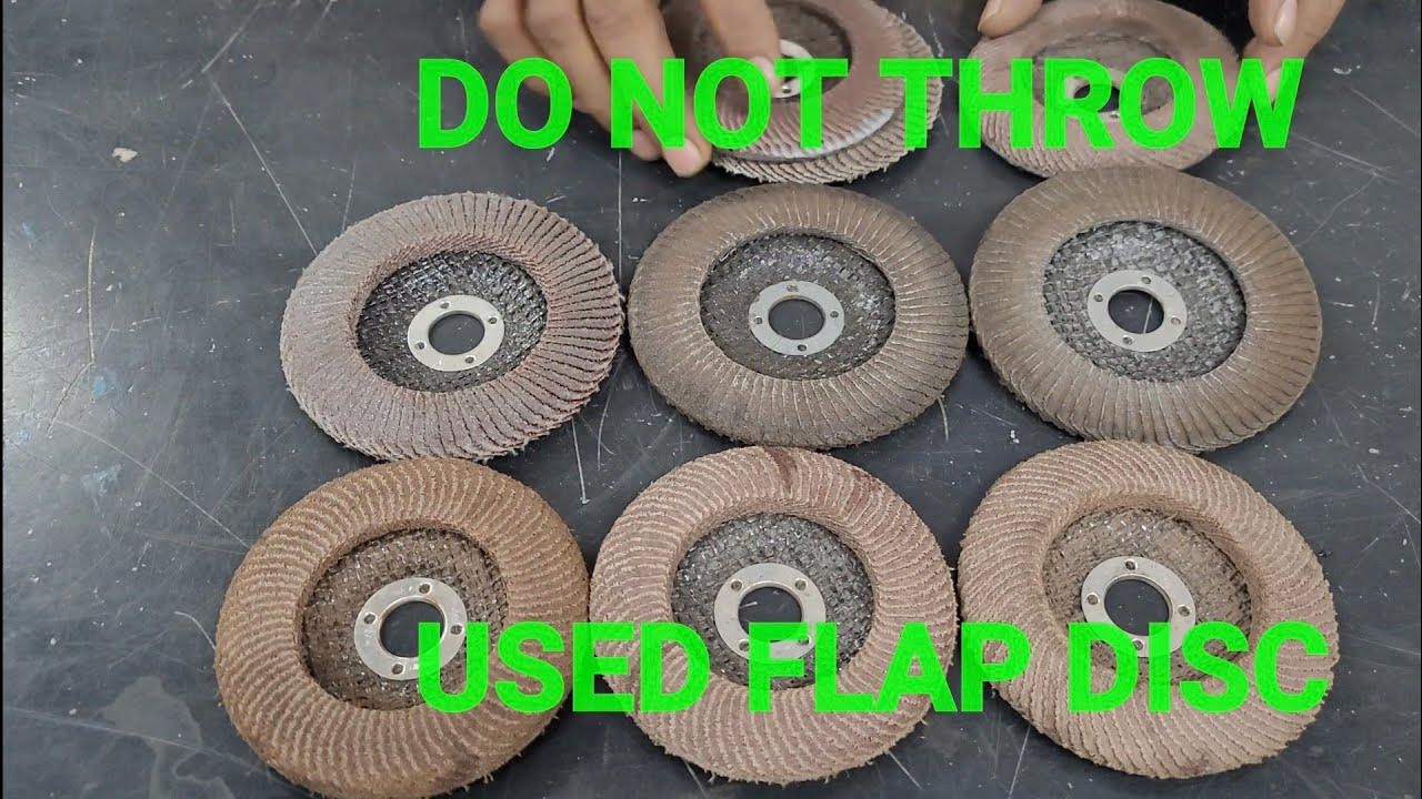 DO NOT THROW USE FLAP DISC ??? YouTube