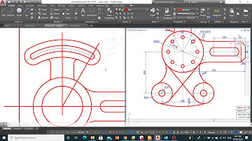 Video 5: Lệnh Polyline - vẽ đa tuyến, Fillet - bo tròn, Chamfer- vát góc, Array - Polar - Mãng tròn