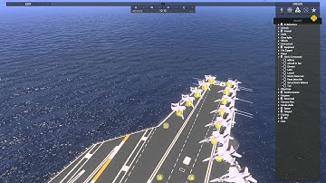 Arma 3 Nimitz AI/Scripted Taxi Test