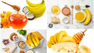 Yogurt Banana Hair Pack. DIY Protein Hair Mask For Frizzy, Damaged Dull Long hairs. #healthtips.