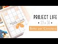 [Scrapbooking] - Project Life 23x30 - Avec les papiers Boho de Cocoloko