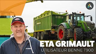 ETA GRIMAULT  méthanisation, chantier d'ensilage & benne T900 PRONAR