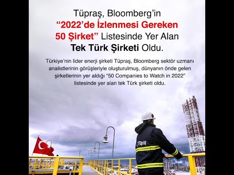 Tüpraş, Bloomberg'in 