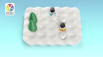 比利時SMART GAMES益智系列：堆堆雪人　Snow Problem