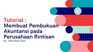 CARA MEMBUAT LAPORAN KEUANGAN PERUSAHAAN JASA - UNTUK PEMULA